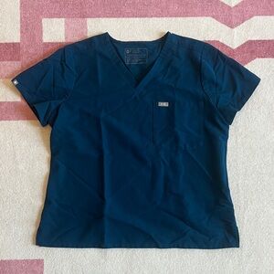 Figs Women’s Deep Reef Catarina V-Neck Scrub Top